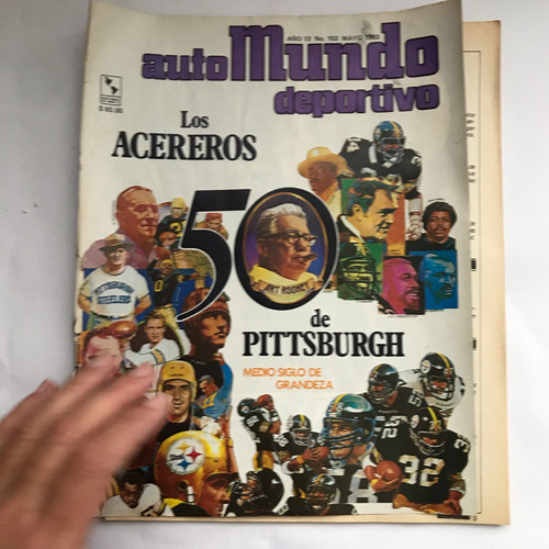 Acereros Revista Colección Automundo Deportivo 1983