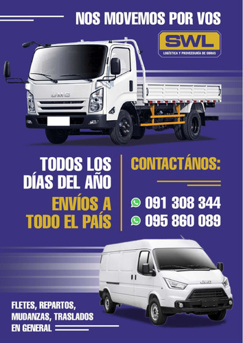 Imagen 2 de 3 de Fletes, Traslados, Mudanzas