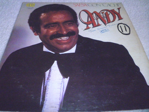 Disco Vinyl 12'' De Andy Montañez - Salsa Con Cache (1980)