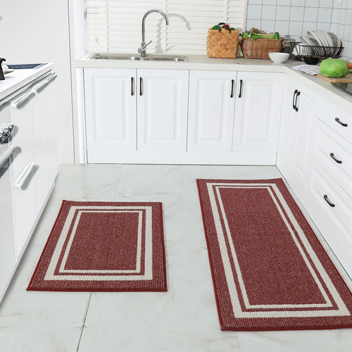 Cosy Homeer Tapete De Cocina [2 Piezas] Alfombras De Cocina