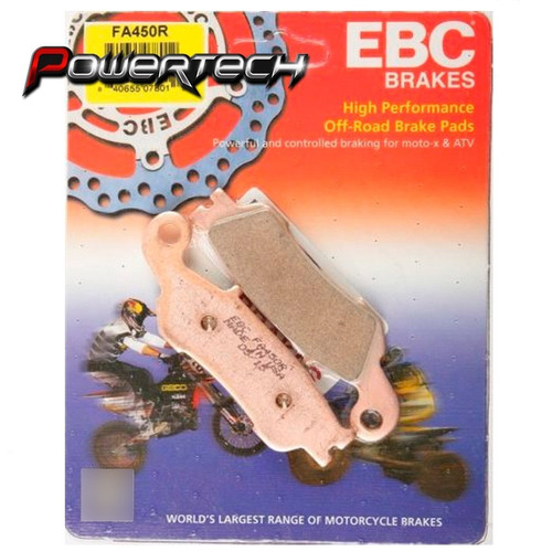 Pastilla Freno Delantero Ebc Yamaha Yzf 08 - 14 Fa450r Cut