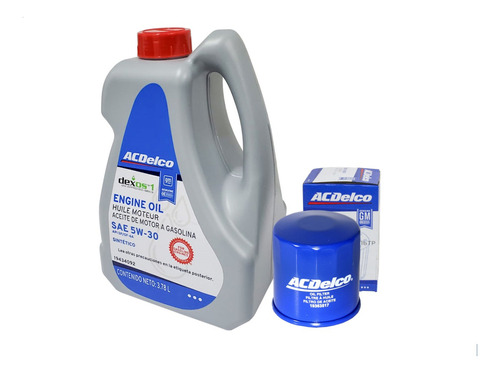 Kit Cambio Aceite Sintético 5w30 3.78l Beat 1.2l 2018 A 2022