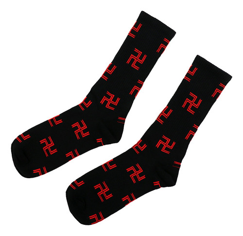 Calcetines De Cosplay Anime Con Esvástica Para Hombre Y Muje
