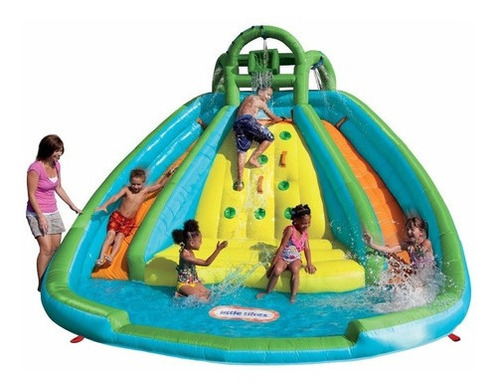 Little Tikes Rocky Mountain Tobogan Piscina Inflable Niños