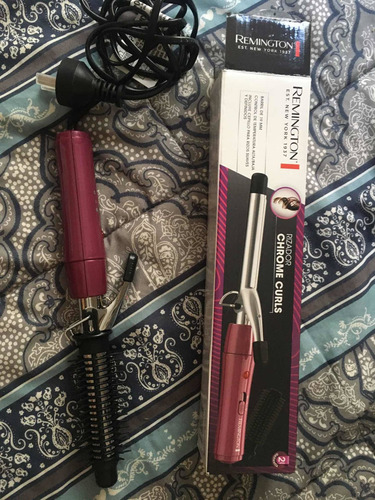 Rizador Remington Chrome Curls