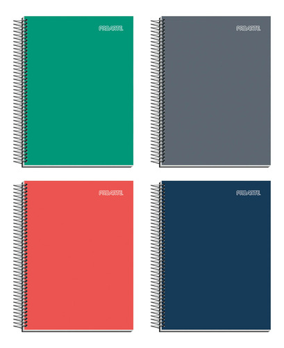 Cuaderno Proarte Liso Soft Touch 4ta 150 Hj 7mm