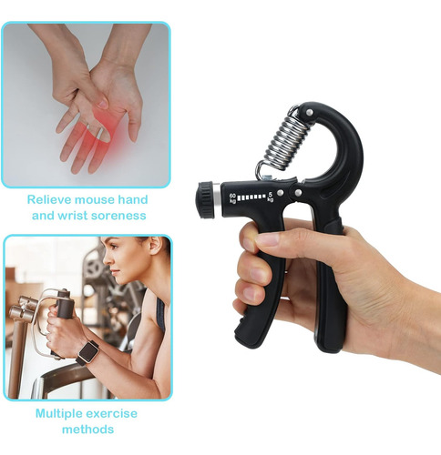 Hand Grip Ajustable De 11 A 132 Libras Marca Jianyi 