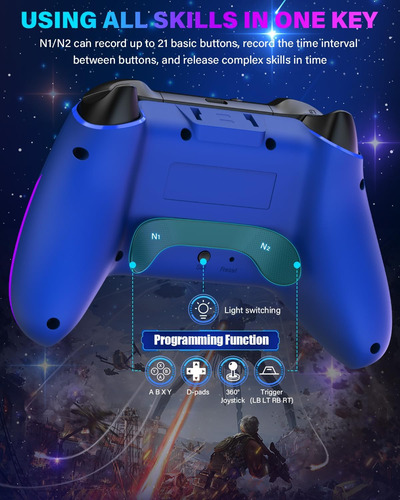 Controladores De Interruptor Inalámbricos Para Nitendo Pro 6