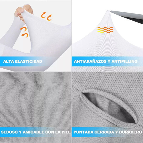 M Mangas Protectoras Para Brazos Protección Solar,4 Pares
