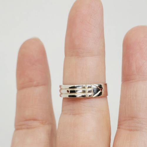 Imagen 4 de 10 de Anillo Plata Atlante