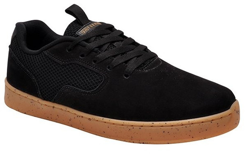 Tênis Masculino Hocks 4miga Skills R4501 Preto/natural