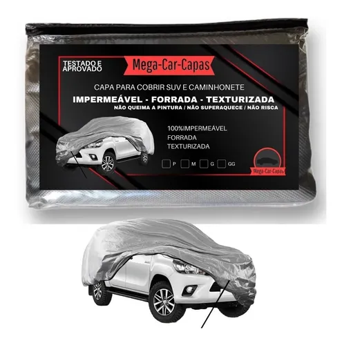 comprar Capa Pra Cobrir Camionete Forro Proteção Chuva  Uv Sol