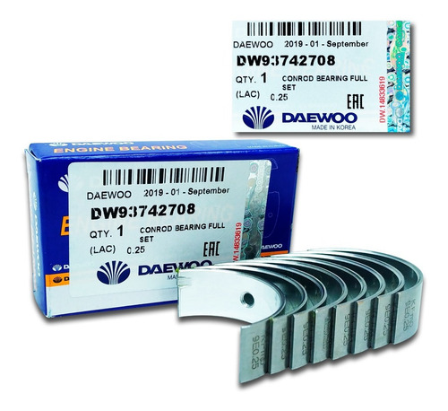 Imagen 1 de 10 de Conchas Biela 0.10 Aveo 2009 2010 2011 Lt Ls Speed Original