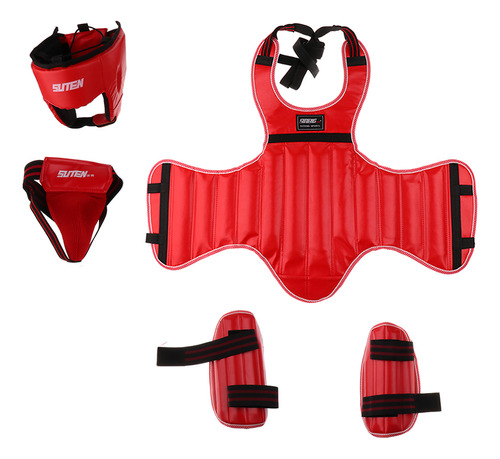 Karate Sparring Crotch Groin Cup Casco De Boxeo De Pecho