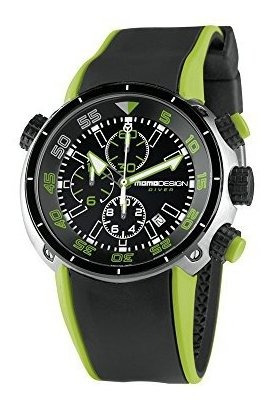 Reloj Momo Design Diver Pro Cuarzo, Acero Inoxidable 316l,