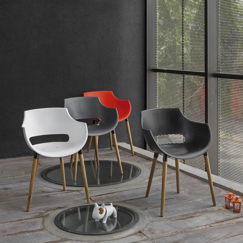 Imagen 2 de 5 de Silla De Comedor Frida Wood Colors