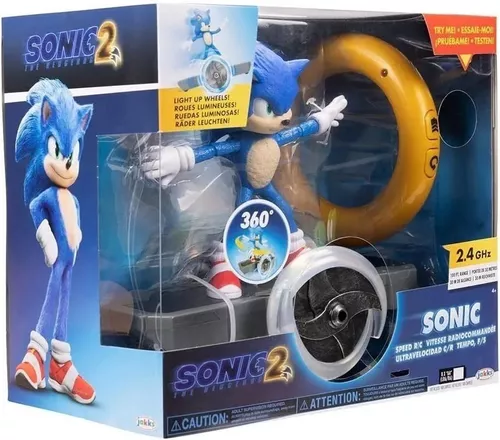 Kit Bonecos Sonic Boom Personagens Coleção Brinquedo Filme