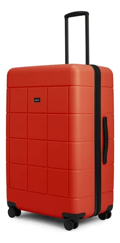 comprar Maleta De Viaje Rígida Grande Mappa, Roja, Con 4 Ruedas