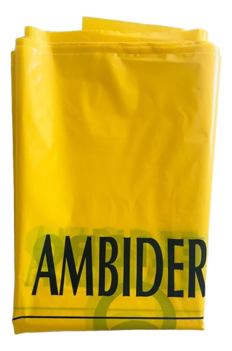 Bolsa Residuos Patológicos Ambiderm Amarilla 50x60 Cm 10 Pza