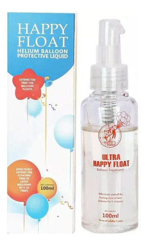Cola Para Balão Happy Float Tratamento Para Balões 100ml