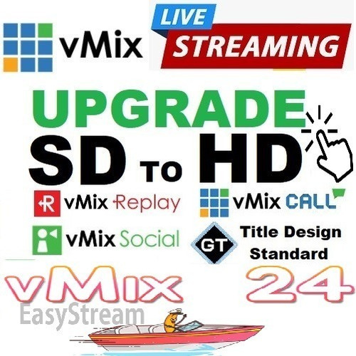 Vmix Upgrade Sd Para Hd Profissional ( Em 12 X )