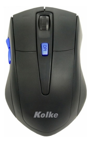 Mouse Inalámbrico 6 Botones Kolke 1600dpi Color Negro