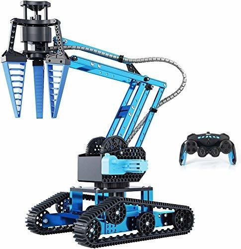 Top Race Remote Control Rc Robot Arm, Alloy Metal Mechanica