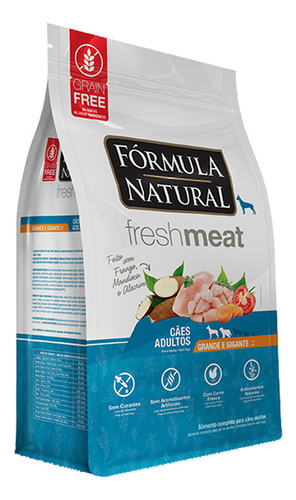 Ração  Natural Fresh Meat Cães Adultos Grande Frango 2,5kg
