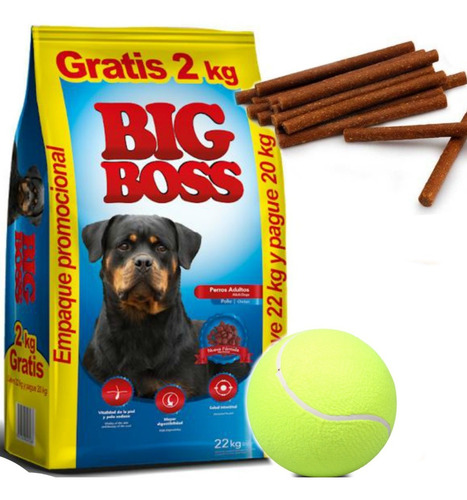 Imagen 1 de 2 de Big Boss Premium Especial Adulto 22 Kg Con Regalos