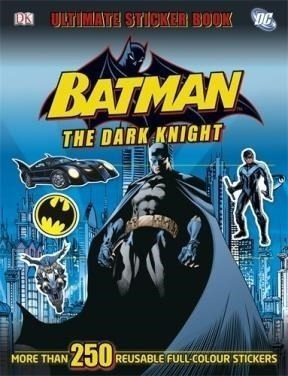 Libro Batman  The Dark Knight  Ultimate Sticker Book 