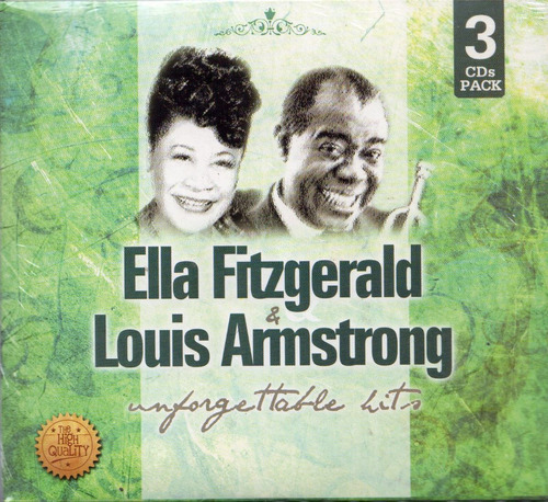 Ella Fitzgerald & Louis Armstrong Unforgettable 3cd's Pack