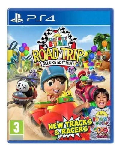 Jogo Race With Ryan: Road Trip (deluxe Edition) Ps4