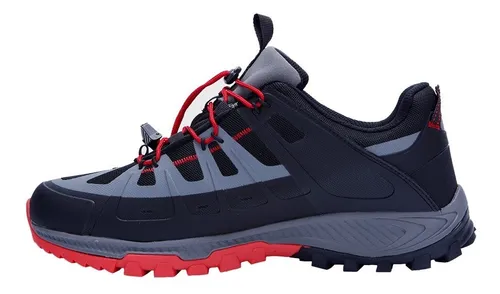 Zapatillas Trekking Montagne Hombre Impermeable Alterra