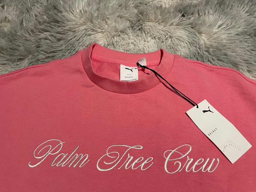 Sudadera Puma X Palm Tree Crew (talla M) Mujer Premium Origi