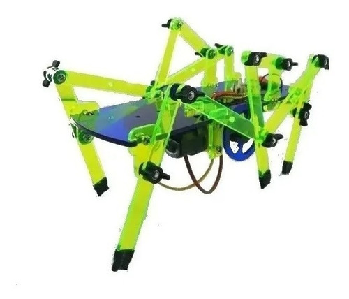 Robotica Educativa Stem Robot Hexapodo Tipo Araña Arduino