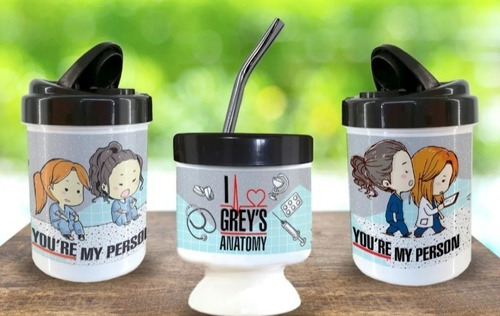 Juego De Mate Polimero Grey's Anatomy