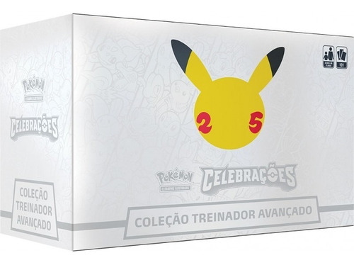 Box Treinador Avançado Celebrações E T B - Pokémon Copag