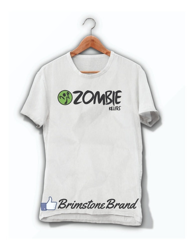 Playera Zombie Killers Zumba Halloween Hombre O Mujer