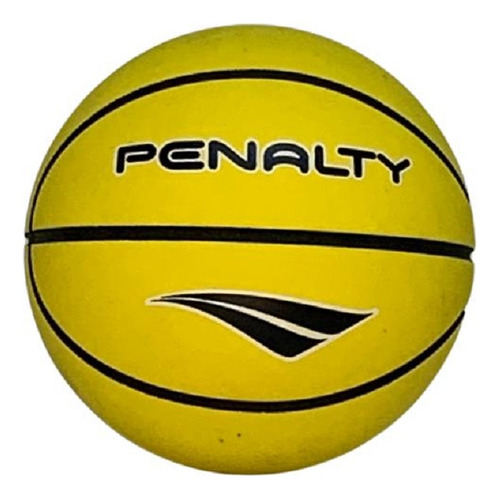 Mini Bola Basquete Penalty Quique - 1 Unidade Cor Amarelo