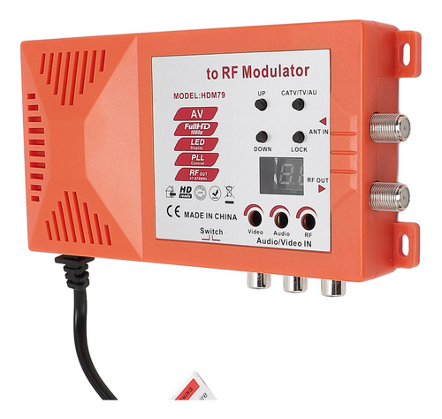 Interfaz Multimedia Moduladora Hd Rf A 1080p Av A Coaxial