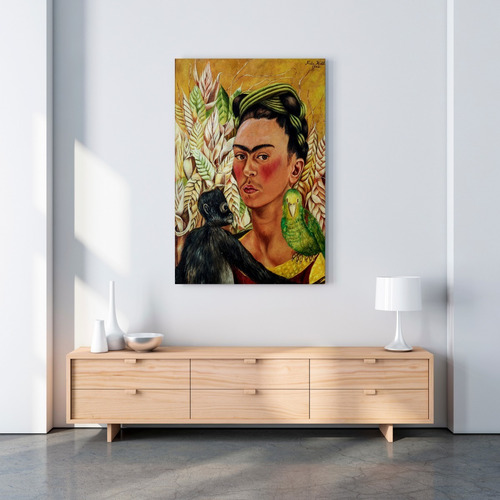Imagen 2 de 7 de Autorretrato Frida Kahlo -resolución 4k/uhd60x95