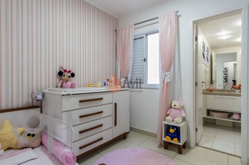Imagem 6 de 15 de Maravilhoso Apto 3 Dormitórios, 3 Suítes, Closet, Varanda Gourmet - Av5909