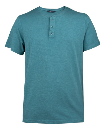 Polera Algodon Botones