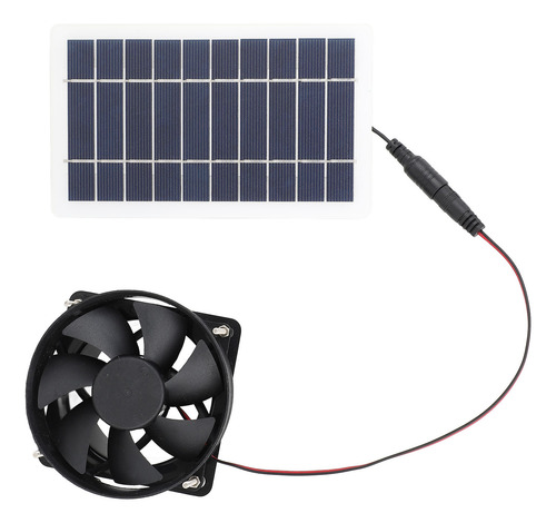 Ventilador De Exaustão Movido A Energia Solar 10w, Kit De Pa