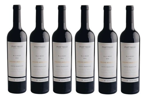 Piattelli Gran Reserva Malbec 2019 6x750ml Mendoza