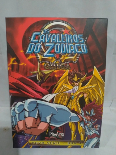 Box: Os Cavaleiros Do Zodíaco - Ômega Volume 4 Cdz - 3 Dvd's