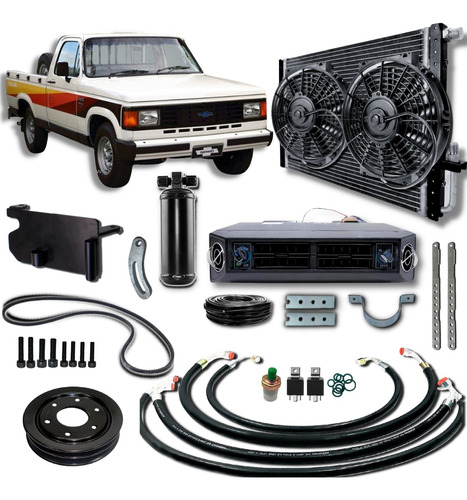 Kit Ar Condicionado D20 D10 De 25.000 Btu Sem Compressor