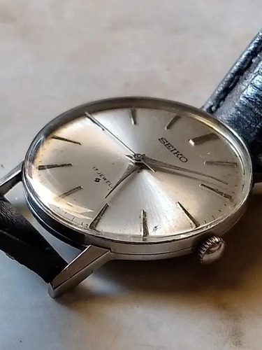 Seiko Ss Handwind Power 17 Jewels Rarissimo = King Gs Ks Iwc
