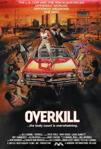 El Vengador Silencioso Overkill Steve Rally Vhs Sin Caja