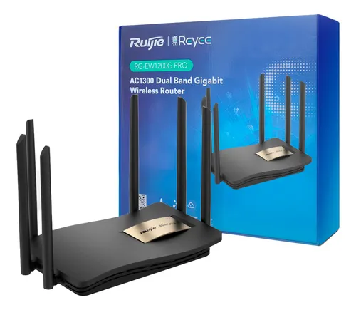 Ruter Router Modem Wifi Receptor Antena Dual Mesh 5g Ac1300